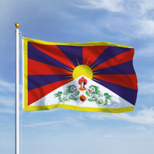 Premiumfahne Tibet