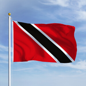 Premiumfahne Trinidad & Tobago