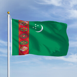 Premiumfahne Turkmenistan