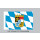 Flagge 90 x 150 : Bayern mit Wappen -RESTPOSTEN mit Hohlsaum