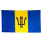 Flagge 90 x 150 : Barbados