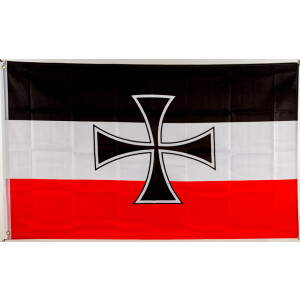 Fahne Flagge DR Deutsches Reich Gösch der Schiffe 90x150 cm Hißflagge Flaggen 