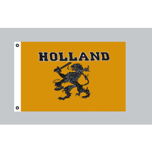 Flagge 90 x 150 : Holland Oranje mit Löwe