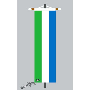 Banner Fahne Sierra Leone