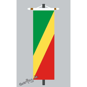 Banner Fahne Kongo, Brazzaville