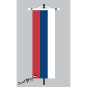 Banner Fahne Serbien ohne Wappen