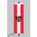 Banner Fahne Oesterreich mit Wappen