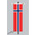 Banner Fahne Norwegen