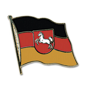 Flaggen-Pin vergoldet : Niedersachsen