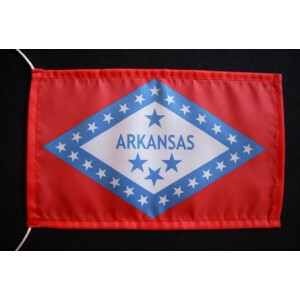 Tischflagge 15x25 : Arkansas