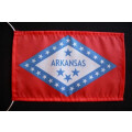 Tischflagge 15x25 : Arkansas