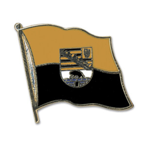 Flaggen-Pin vergoldet : Sachsen-Anhalt