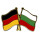 Freundschaftspin Deutschland-Bulgarien