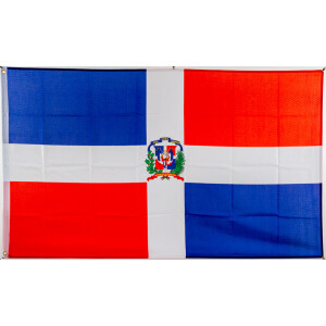 Flagge 90 x 150 : Dominikanische Republik