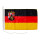 Motorrad-/Bootsflagge 25x40cm: Rheinland-Pfalz