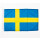 Motorrad-/Bootsflagge 25x40cm: Schweden