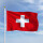 Premiumfahne Schweiz 45x30 cm Hohlsaum