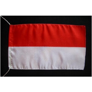 Tischflagge 15x25 : Indonesien