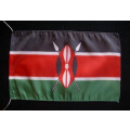 Tischflagge 15x25 : Kenia