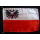 Tischflagge 15x25 Lübeck