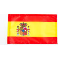 Tischflagge 15x25 : Spanien mit Wappen