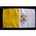Tischflagge 15x25 Vatikan