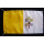 Tischflagge 15x25 Vatikan