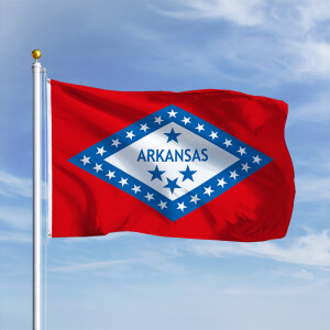 Premiumfahne Arkansas