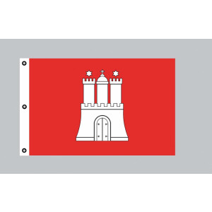 Riesen-Flagge: Hamburg 150cm x 250cm