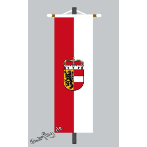 Banner Fahne Salzburg mit Wappen