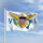 Premiumfahne Virgin Islands (Jungferninseln) (USA)