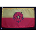 Tischflagge 15x25 : Lippe Rose Detmold