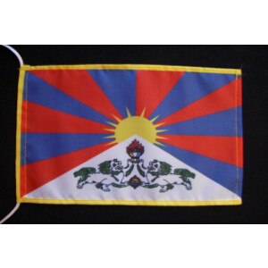 Tischflagge 15x25 : Tibet