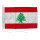 Motorrad-/Bootsflagge 25x40cm: Libanon