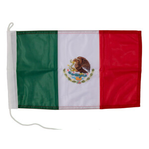 Motorrad-/Bootsflagge 25x40cm: Mexiko
