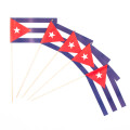 Papierfähnchen Kuba