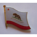 Flaggen-Pin vergoldet : Californien