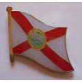 Flaggen-Pin vergoldet : Florida