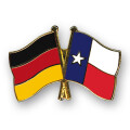Freundschaftspin: Deutschland-Texas