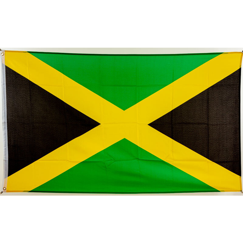 mit 2 Ösen Fahne Flagge Jamaika 90 x 150 cm 