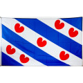 Flagge 90 x 150 : Friesland (NL)
