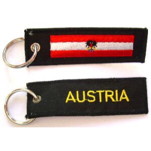 Schlüsselanhänger : Oesterreich mit Adler Österreich