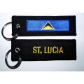 Schlüsselanhänger St. Lucia