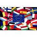 Europa-Set aller Mitgliedsstaaten + Europa = 28 Flaggen